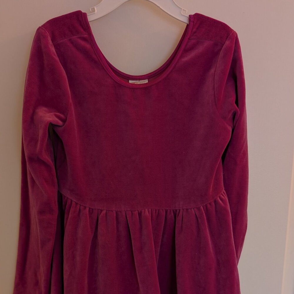 NWT - Hanna Andersson Pink Pocket Dress 120 / Size 6-7Y